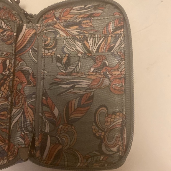EUC. Sakroots bohemian style multi gray wristlet/wallet. - Picture 12 of 15